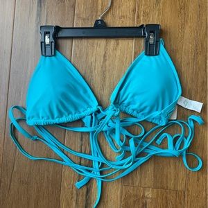 Aerie tie bikini top